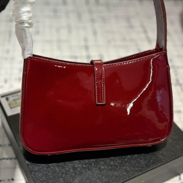 Saint Laurent Le 5 À 7 Dark Red Wine 25cm 657228B870W6413 - Image 5