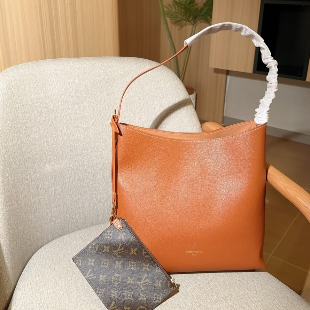Alternative view of Louis Vuitton Low Key Hobo MM Bag Cognac 35Cm M24974