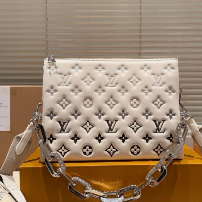 Louis Vuitton Coussin Pm Bag Grey 21cm M11986 - Image 8