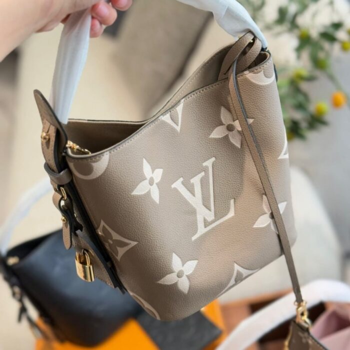 Louis Vuitton All In Bb Bag Tourterelle Grey 20cm M13045 - Image 4
