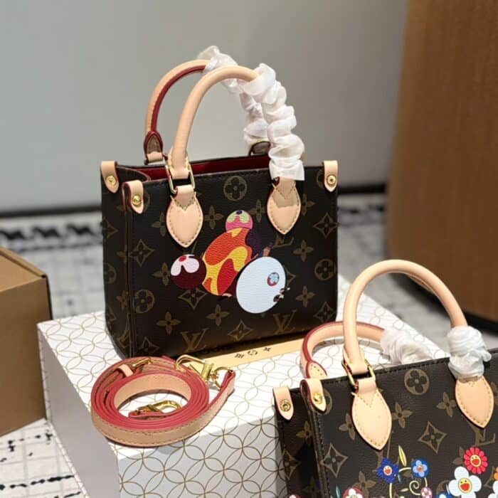Louis Vuitton X Takashi Murakami Onthego BB Monogram 18cm - Image 3