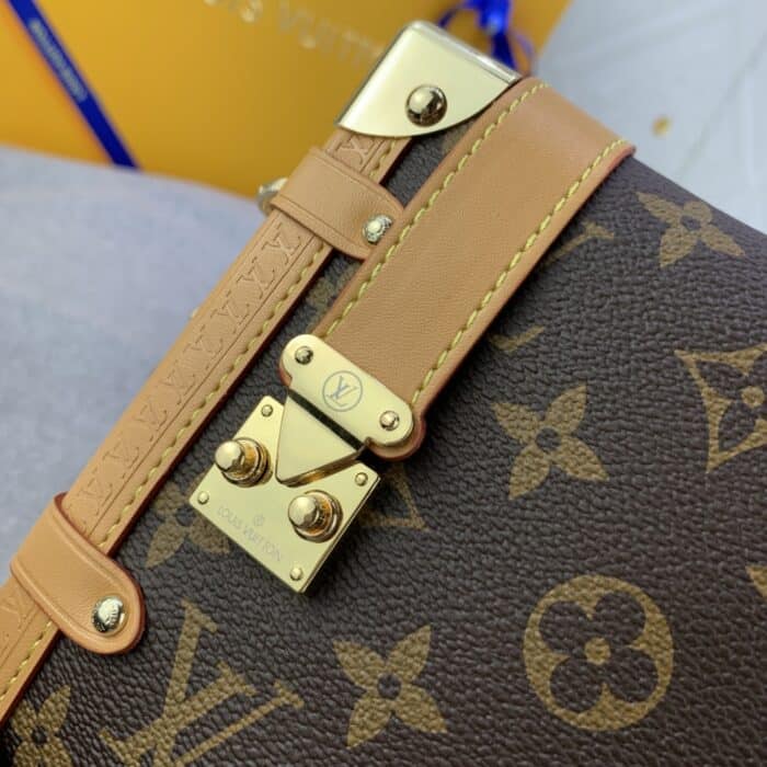 Louis Vuitton Side Trunk Monogram Brown 21cm M46358 - Image 2