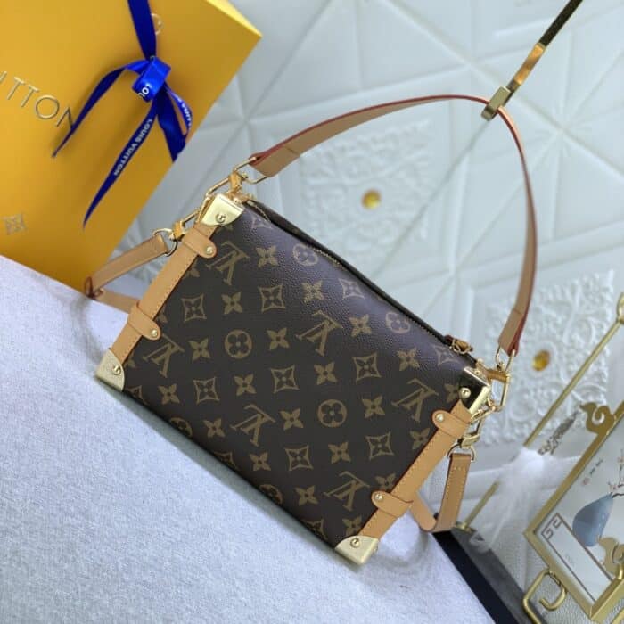 Louis Vuitton Side Trunk Monogram Brown 21cm M46358 - Image 3