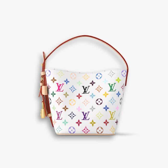 Louis Vuitton X Takashi Murakami All In BB White Multicolored 17cm M13089