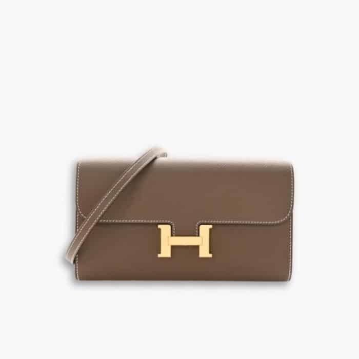 Hermes Constance To Go Epsom Etoupe 21cm