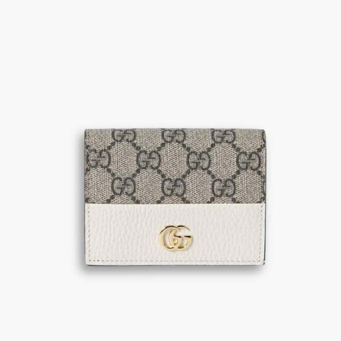 Gucci GG Marmont Bi Colour Card Case Wallet 11cm 658610 17WAG 9096