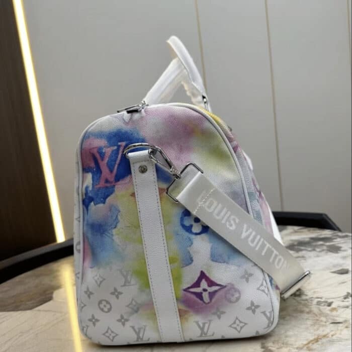 Louis Vuitton Keepall 50 Monogram Watercolor 50cm M45758 - Image 6