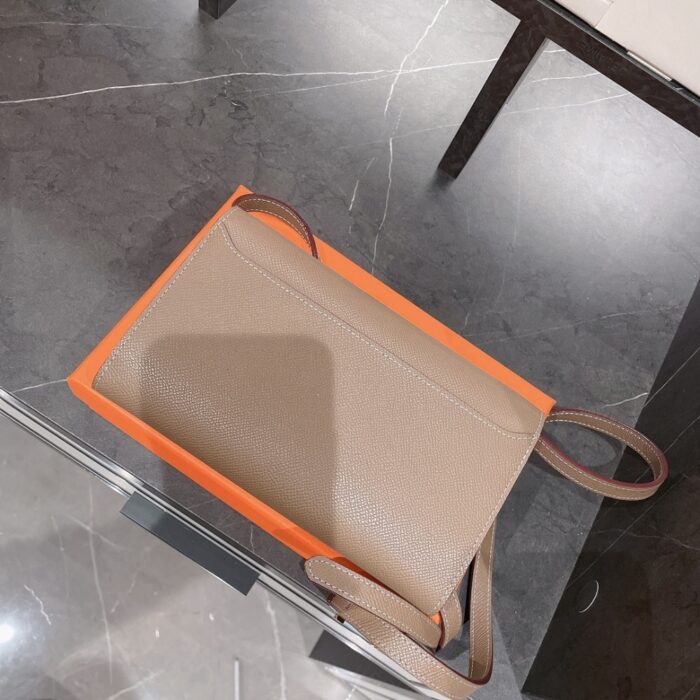 Hermes Constance To Go Epsom Etoupe 21cm - Image 6
