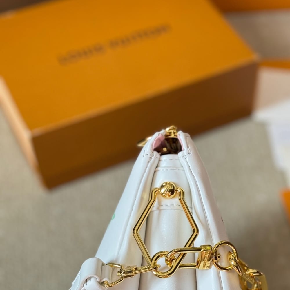 Louis Vuitton X Takashi Murakami Coussin PM White Multicolored 28cm M13232 photo review