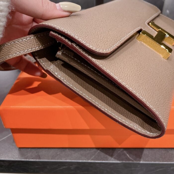 Hermes Constance To Go Epsom Etoupe 21cm - Image 4