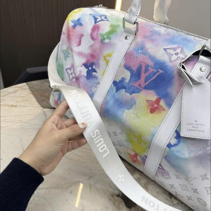 Louis Vuitton Keepall 50 Monogram Watercolor 50cm M45758 - Image 5