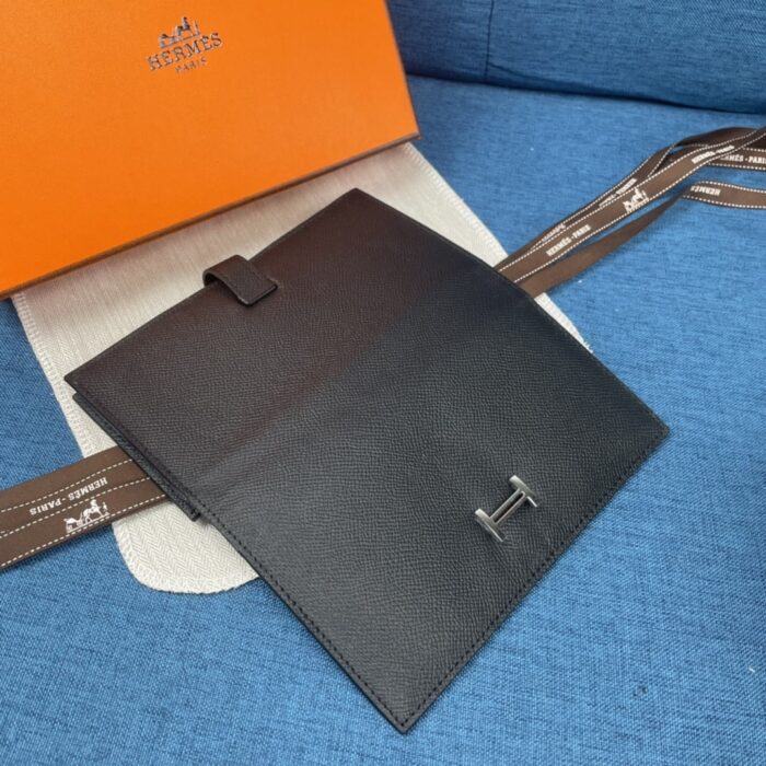 Hermes Bearn Wallet Epsom Black 17cm H039785CC89 - Image 2
