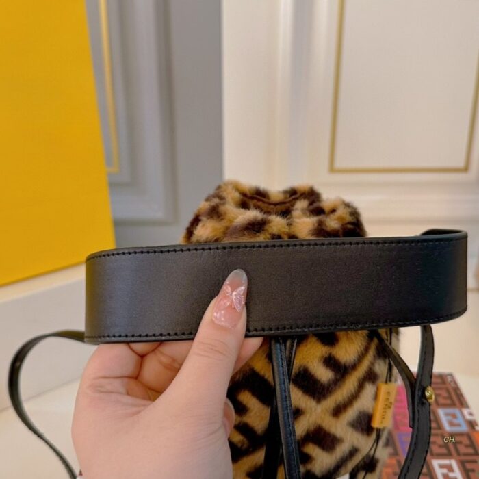 Fendi My Treasure Bag Brown 20cm 8BS010A8HPF180S - Image 9