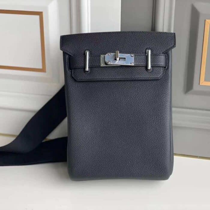 Hermes Hac A Dos Togo Backpack Black 29cm - Image 2