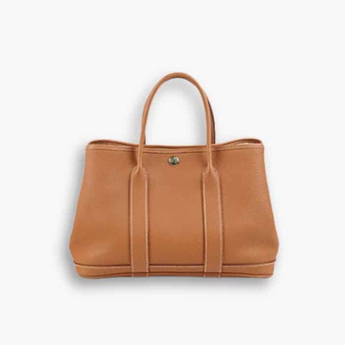 Hermes Garden Party Bag Brown 30cm
