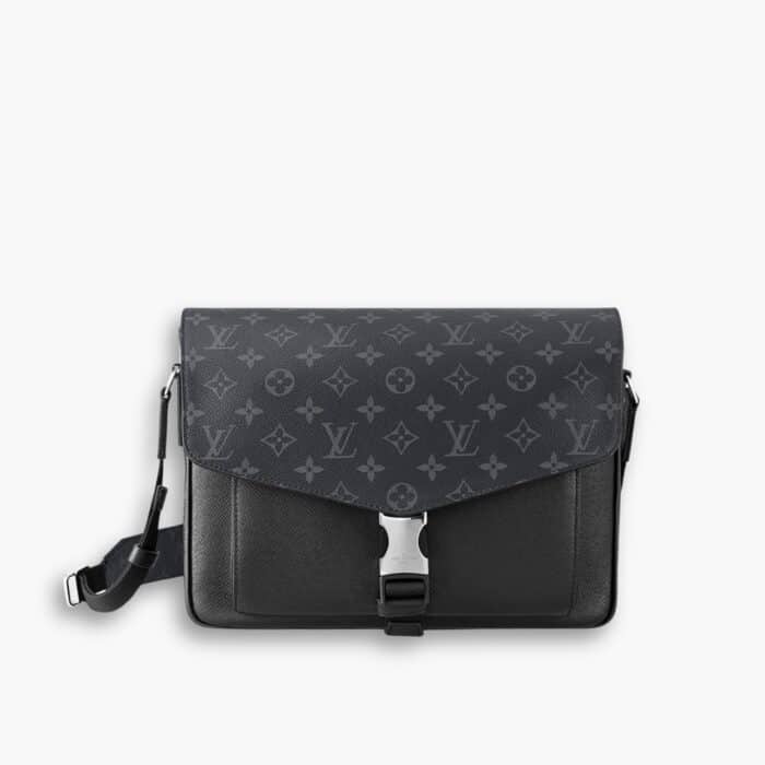 Louis Vuitton Taigarama Messenger Bag Black 29cm M30746