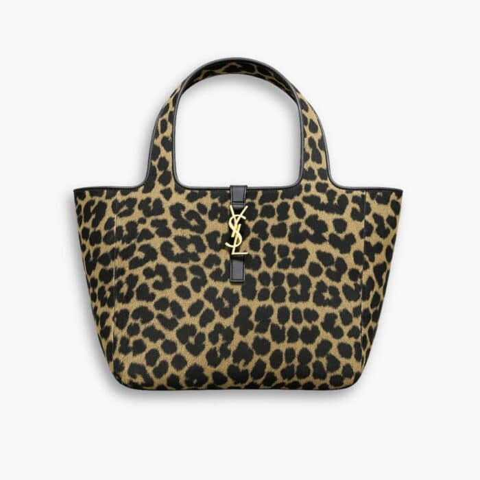 Saint Laurent Le 5 À 7 Bea In Leopard 31cm 763435AAD0N2063