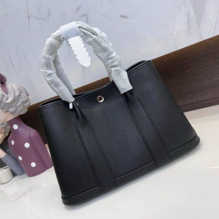Hermes Garden Party Bag Black 30cm - Image 2