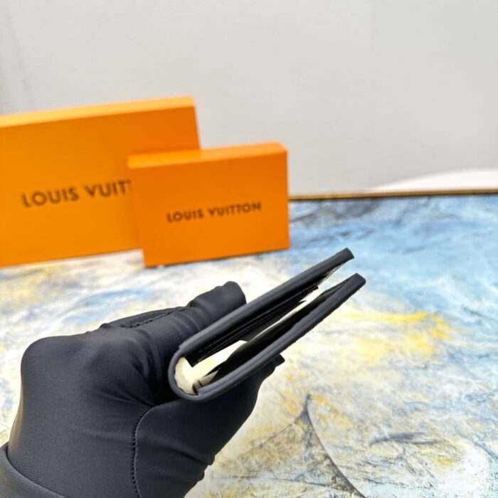 Louis Vuitton Pocket Organizer Wallet Black 11cm M69979 - Image 7