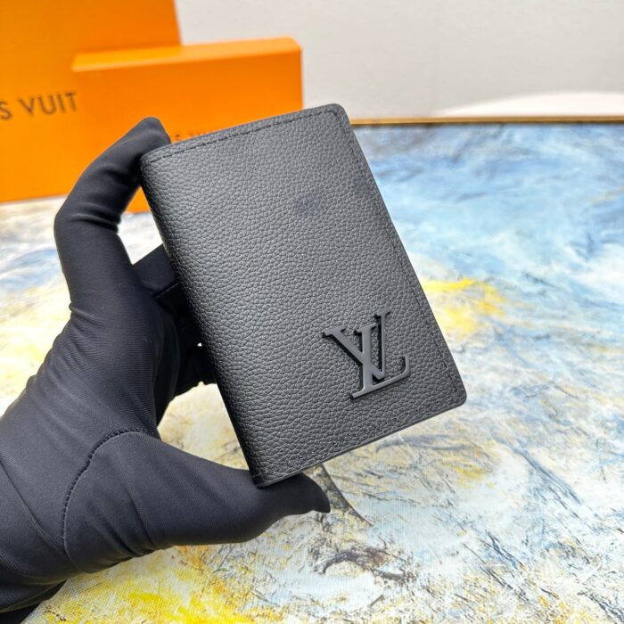Louis Vuitton Pocket Organizer Wallet Black 11cm M69979 - Image 2