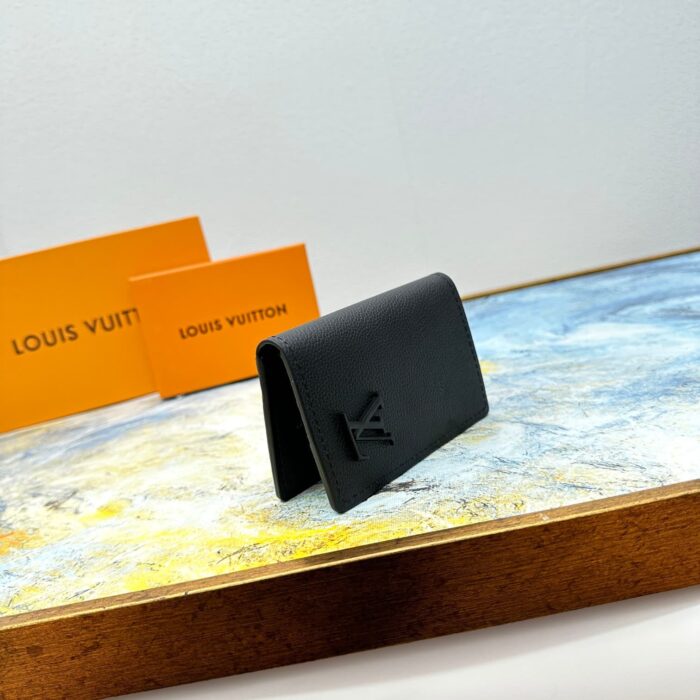 Louis Vuitton Pocket Organizer Wallet Black 11cm M69979 - Image 5