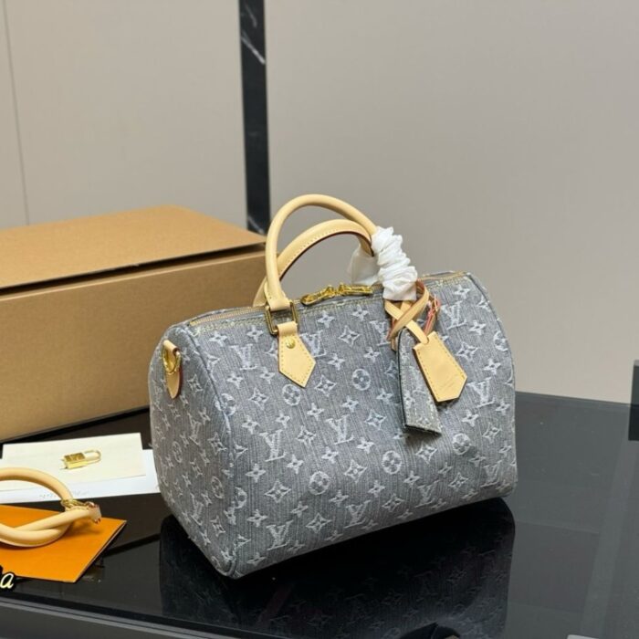 Louis Vuitton Speedy Soft 30 Washed Gray 30cm M13344 - Image 2