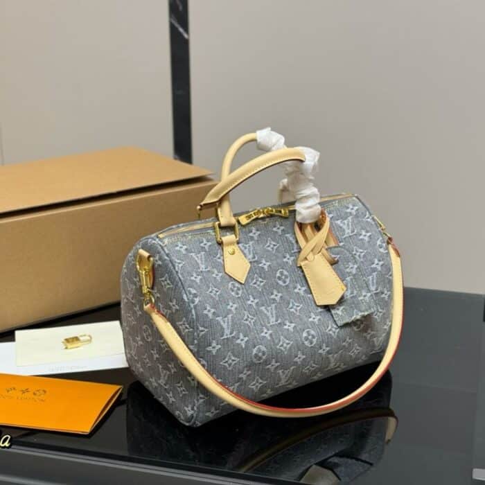Louis Vuitton Speedy Soft 30 Washed Gray 30cm M13344 - Image 3