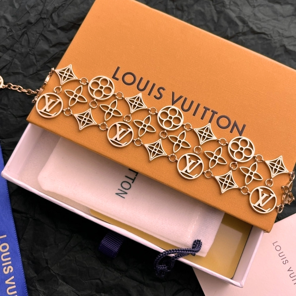Alternative view of Louis Vuitton Lace Bracelet Rose Gold M1631A