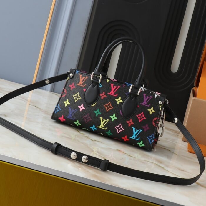 Louis Vuitton X Takashi Murakami Onthego East West Black 25cm M13260 - Image 4
