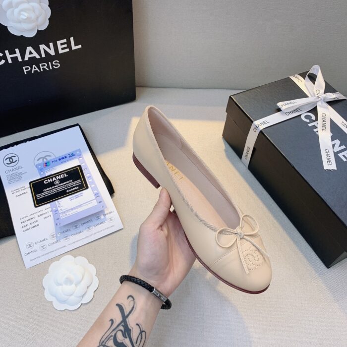 Chanel Women’s Sandals Classic Ballet Ivory - Image 5