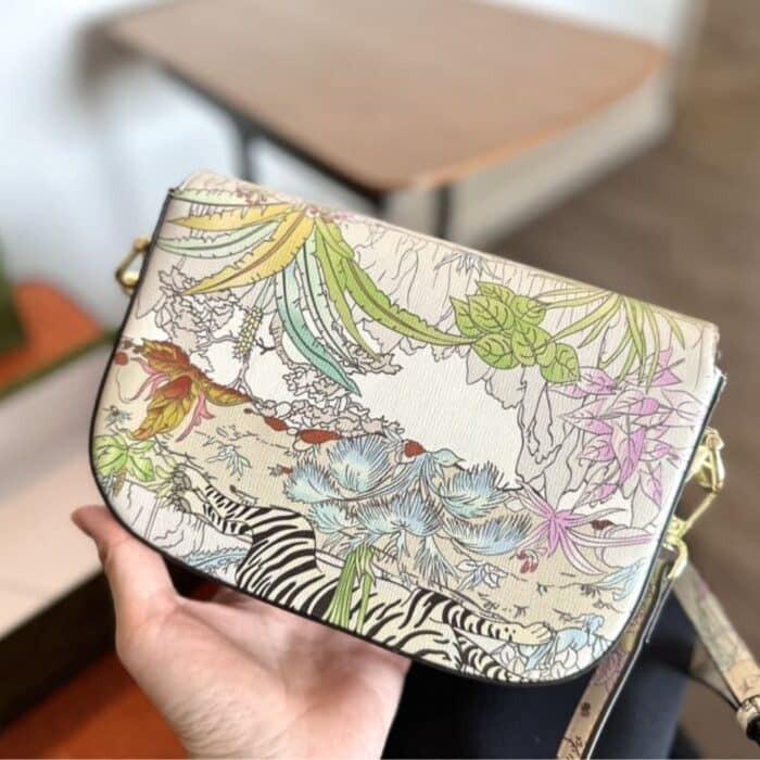 Gucci Tiger Horsebit 1955 Mini Bag 20cm ‎677266 UTIBC 9177 - Image 4
