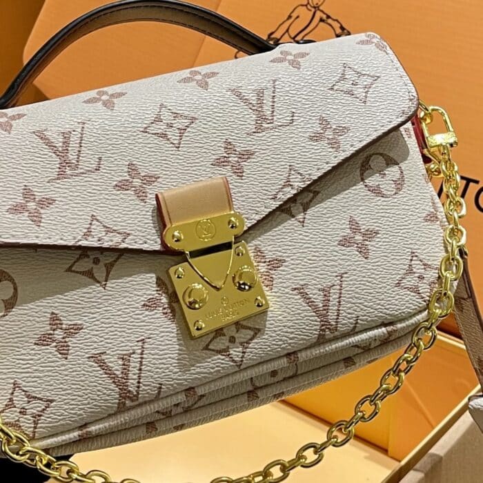 Louis Vuitton Pochette Métis East West Monogram Peach 21cm M46914 - Image 6