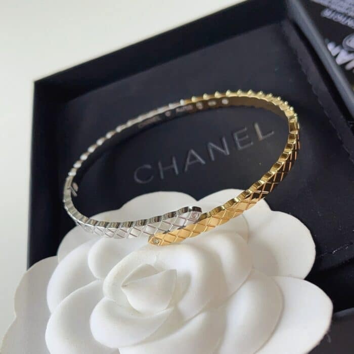 Chanel Coco Crush Gold Bangle - Image 6