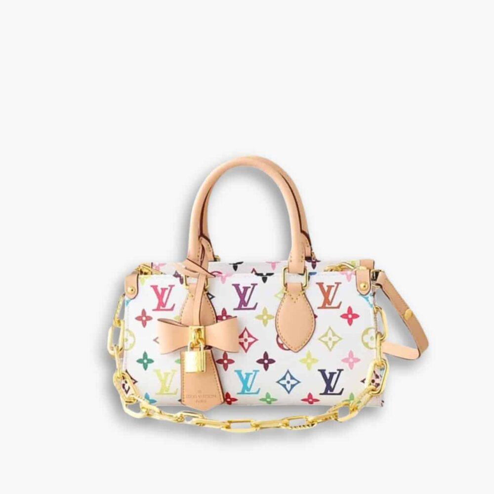 Louis Vuitton X Takashi Murakami Onthego East West White 25cm
