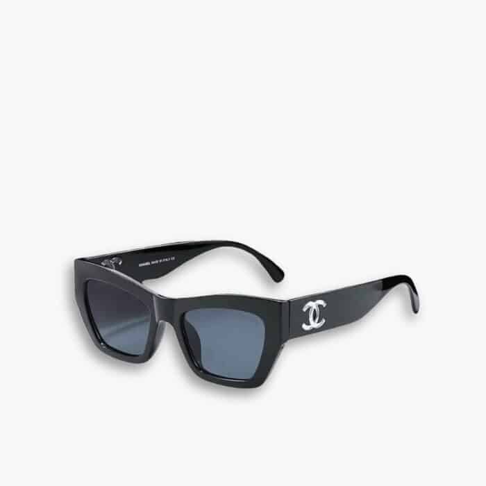 Chanel Cat Eye Sunglasses Acetate And Nylon Black