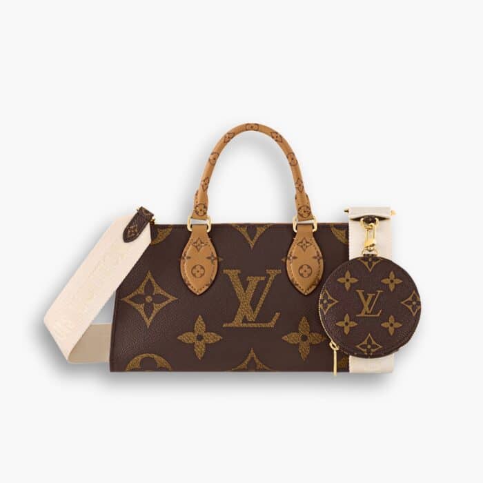 Louis Vuitton Onthego East West Monogram Reverse Brown 25cm M14236
