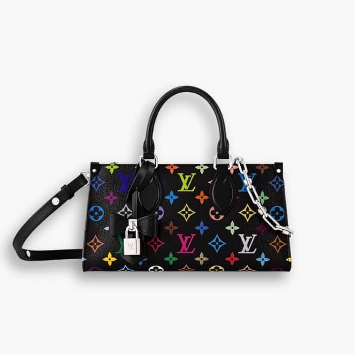 Louis Vuitton X Takashi Murakami Onthego East West Black 25cm M13260