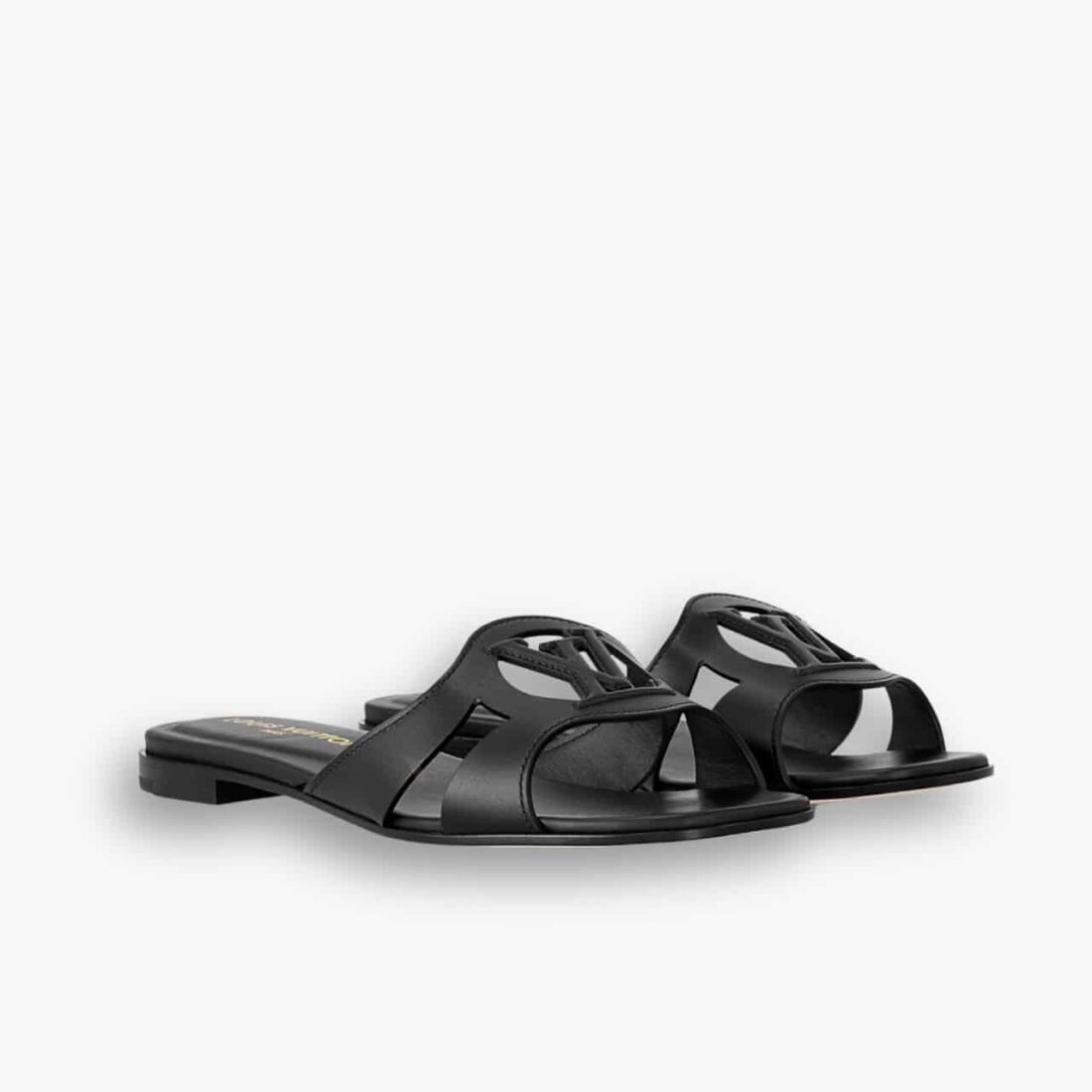 Louis Vuitton LV Isola Flat Mule Black 1ABP0E
