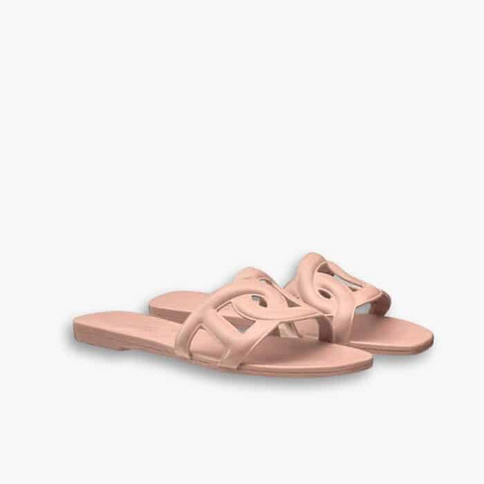 Hermes Aloha Slippers Sandal Nude