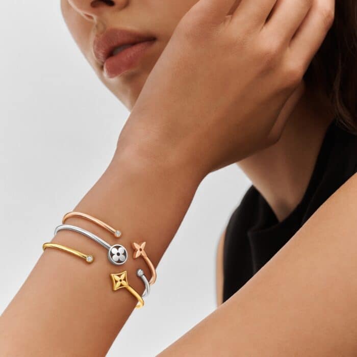 Louis Vuitton Idylle Blossom Twist Bracelet Q95532 - Image 5