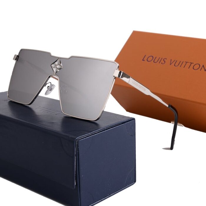Louis Vuitton Cyclone Metal Sunglasses Silver In Silver - Image 2