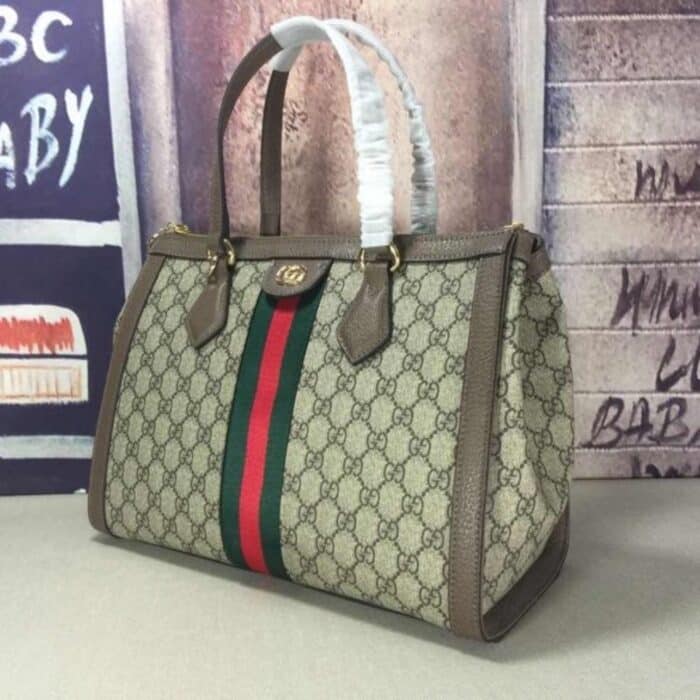 Gucci Ophidia GG Medium Top Handle Tote Bag 33cm 524537 K05NB 8745 - Image 5