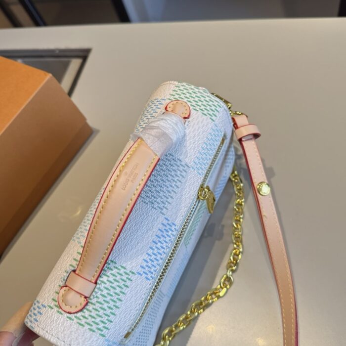 Louis Vuitton Pochette Métis East West Damier Light Blue 21cm N40749 - Image 7