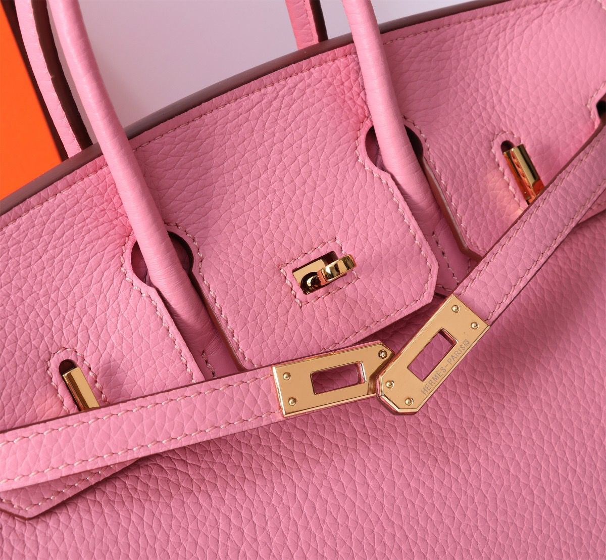 Hermes Birkin 30 Bag Togo Light Pink 30cm - Image 5
