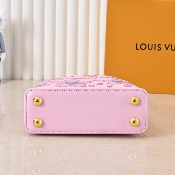 Louis Vuitton x Takashi Murakami Capucines Mini Pink 21 cm M13249 - Image 5