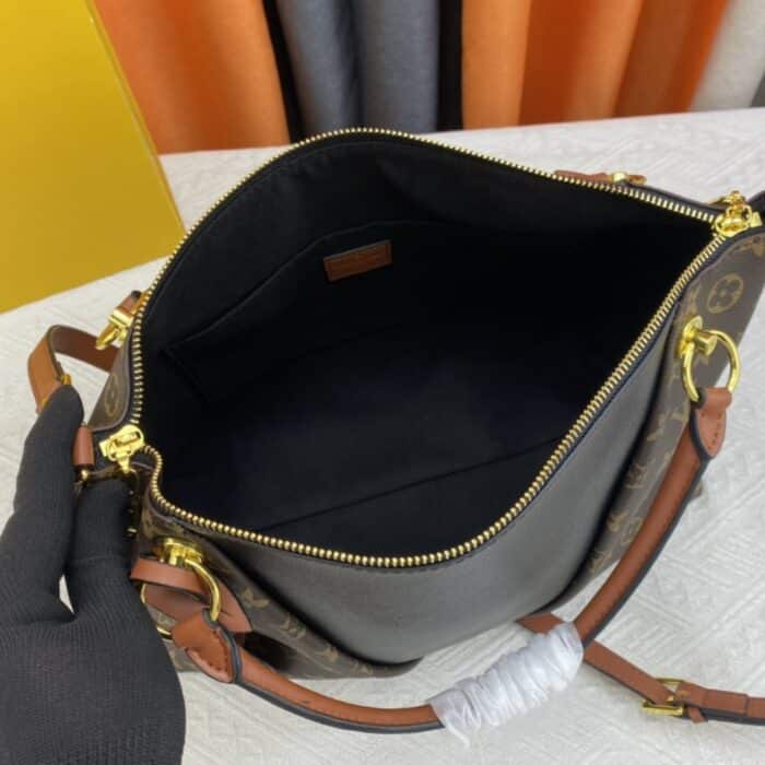 Louis Vuitton V Tote Monogram Canvas Brown 27Cm M43967 - Image 5