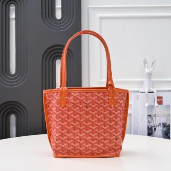 Goyard Anjou Mini Bag Orange 21Cm ANJOUSMINCG07TY07P - Image 3