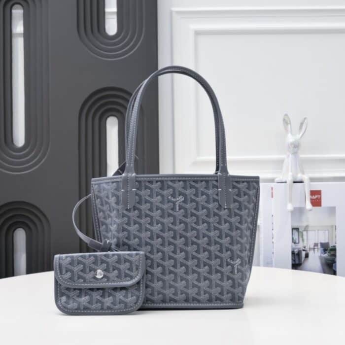 Goyard Anjou Mini Bag Grey 21Cm ANJOUSMINCG51TY51P - Image 2