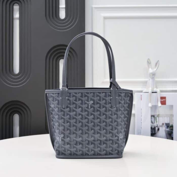 Goyard Anjou Mini Bag Grey 21Cm ANJOUSMINCG51TY51P - Image 3