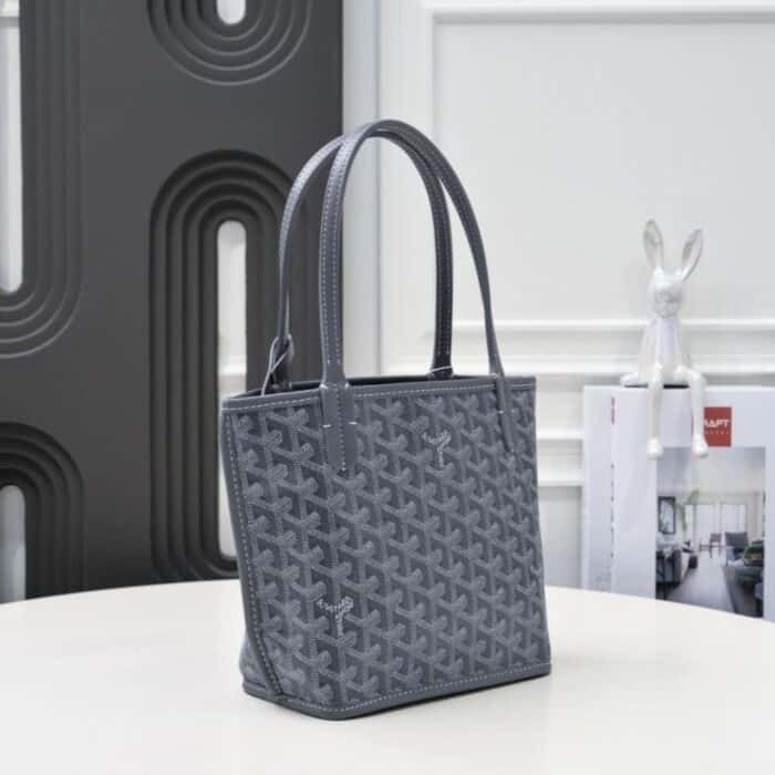 Goyard Anjou Mini Bag Grey 21Cm ANJOUSMINCG51TY51P - Image 4